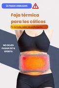Faja Térmica Regulable para Cólicos - Alivio cálido justo cuando lo necesitas 🙌