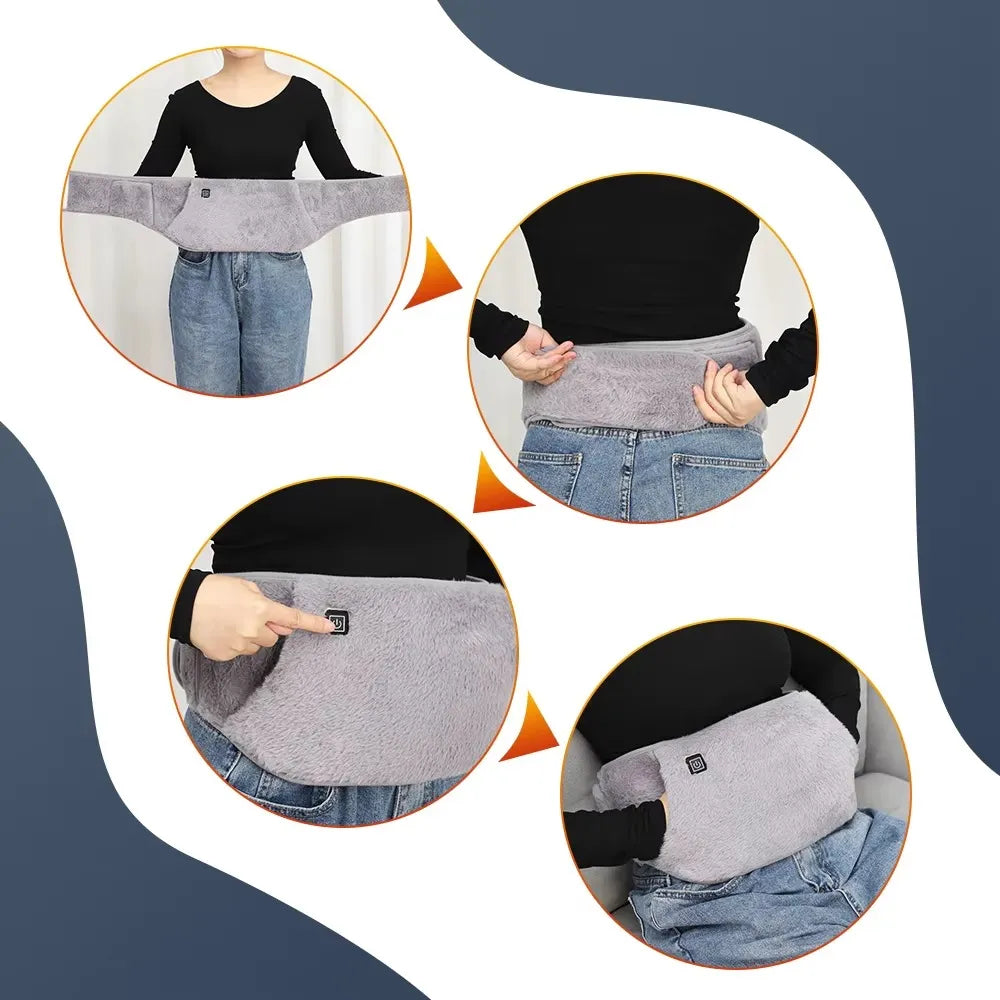 Faja Térmica Regulable para Cólicos - Alivio cálido justo cuando lo necesitas 🙌